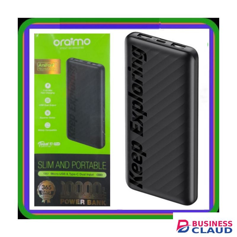 Oraimo Durable High Capacity PowerBanks +VALUE BONUS