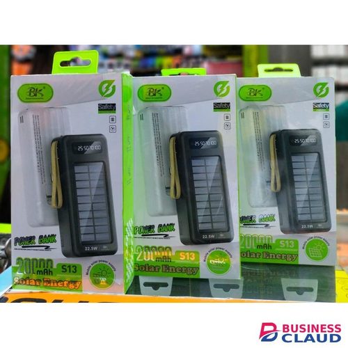 Bk S13 SOLAR ENERGY POWER BANK