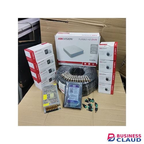 Hikvision 8 Turbo Hd 1080P Full HD 2.0MP Resolution CCTV Security Cameras Complete System Installation Kit + 3M HDMI Cable