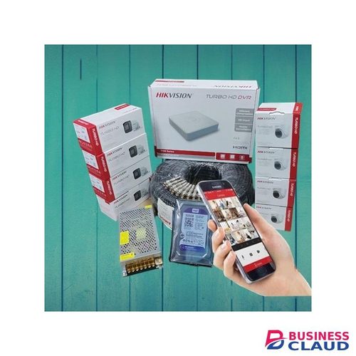 Hikvision 20m Ir Distance High-Performance 8 Eight TUrbo HD 1080P 2MP CCTV Security Surveillance Cameras Complete System Kit - 100M RG59 Cable