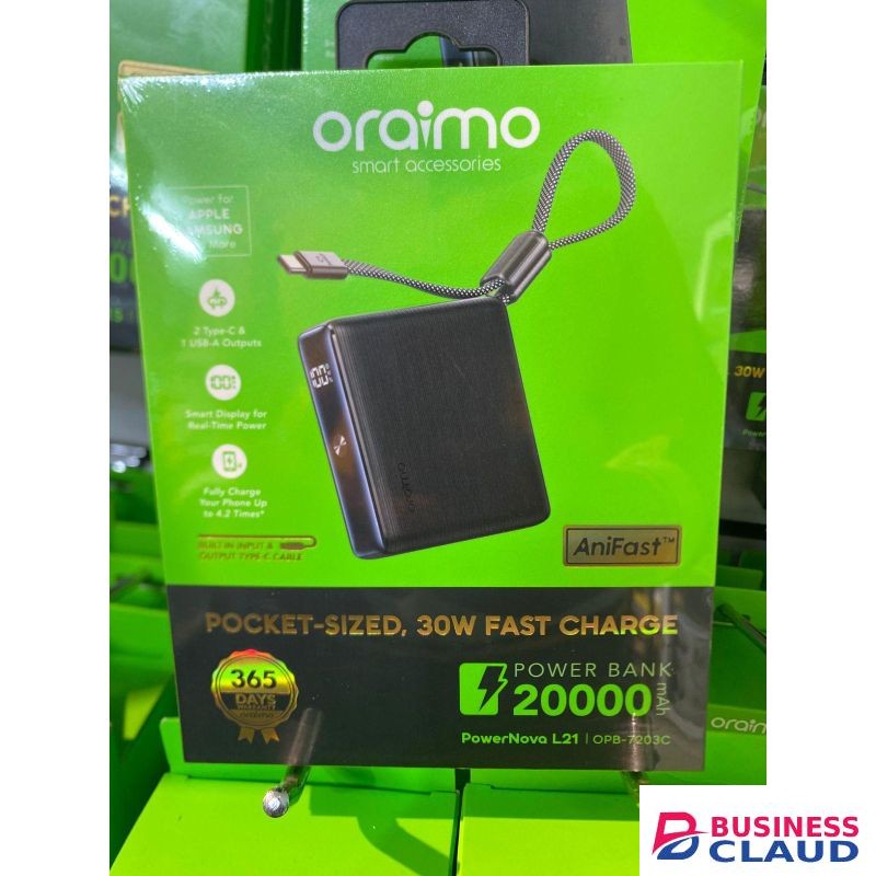 Oraimo The 20,000 Oraiimo power bank - Power Nova L21