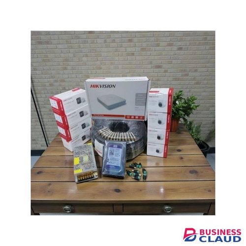 Hikvision Full HD 2MP Long Term Reliability Indoor Outdoor Security CCTV Cameras Complete Full System Kit