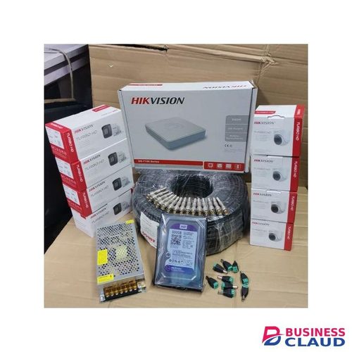 Hikvision World's Biggest Manufacturer 20m Ir Distance 8 Eight TUrbo HD 1080P 2MP CCTV Security Surveillance Cameras Complete System Kit - 100M RG59 Cable