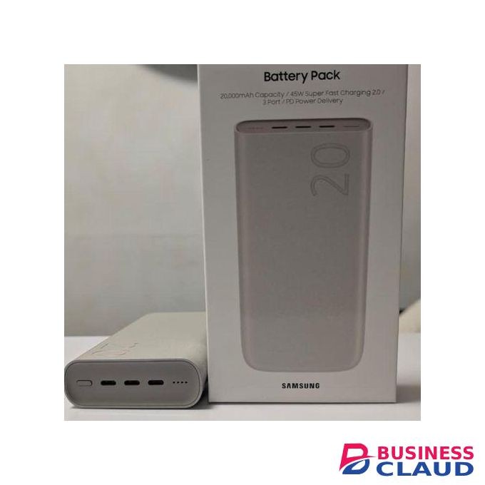 Samsung Battery Pack 20,000mAh -45W Fast Charging - Triple Type-C Port - Works with Galaxy S23/S24/S25, iPhones & Pixel Devices
