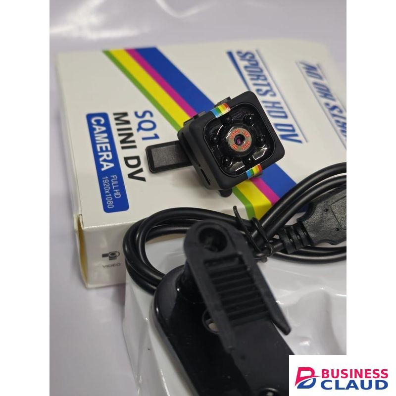 SQ11 1080P HD Mini Camera with Motion Detection, Night Vision – Ideal for Sports, Car DVR, and Home Surveillance