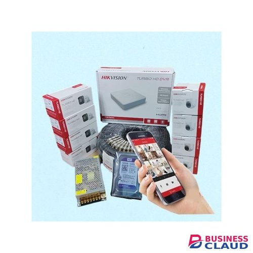Hikvision Remote Viewing 8 Eight Dome & Bullets TUrbo HD 1080P 2MP CCTV Security Surveillance Cameras Complete System Kit - 100M RG59 Cable