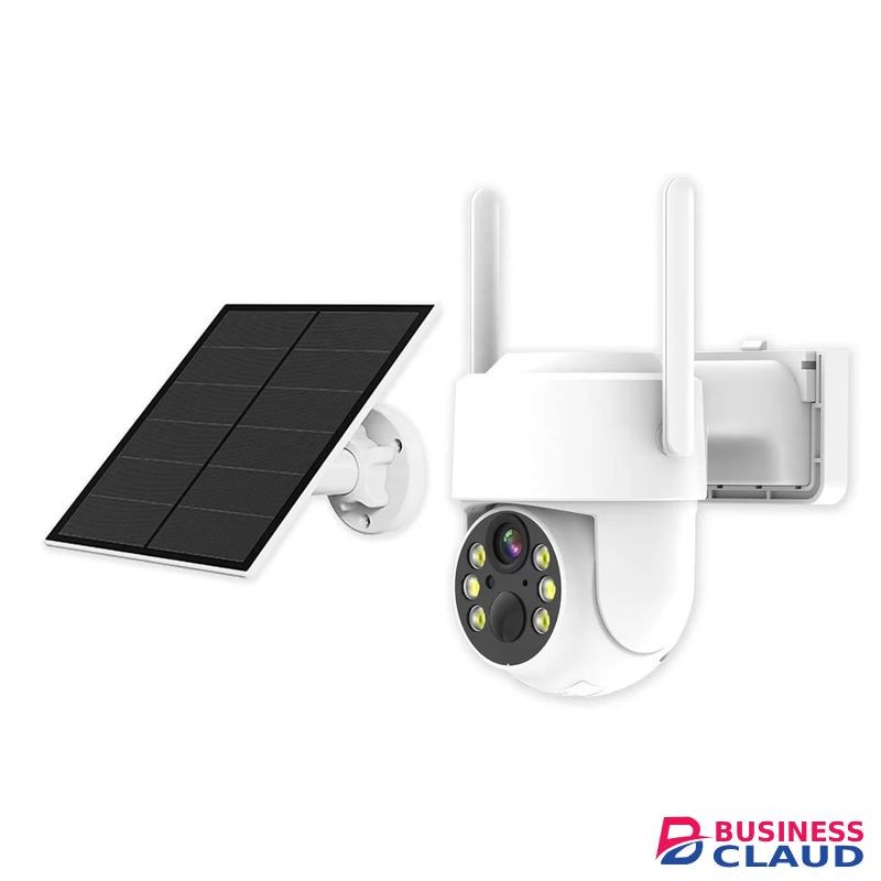 Wireless WiFi Solar security camera 24/7 Recording 24 hour Night vision Built in Battery Auto Tracking ICSEE APP
