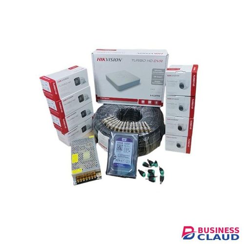 Hikvision High Quality Remote Viewing 8 Eight TUrbo HD 1080P 2MP CCTV Security Surveillance Cameras Complete System Kit - 100M RG59 Cable