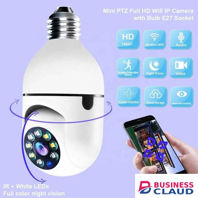1080 P Smart Bulb Camera 360