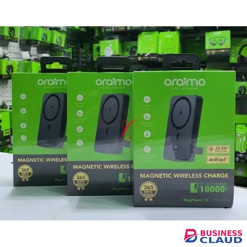 Oraimo MagPower 15 OPB-7102W 10000mAh Magnetic Wireless & Wired PowerBank.