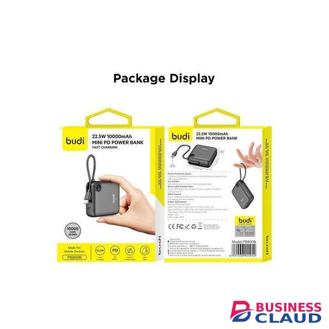 Mini Powerbank Fast Charging Original Power Bank With Type C Cable-