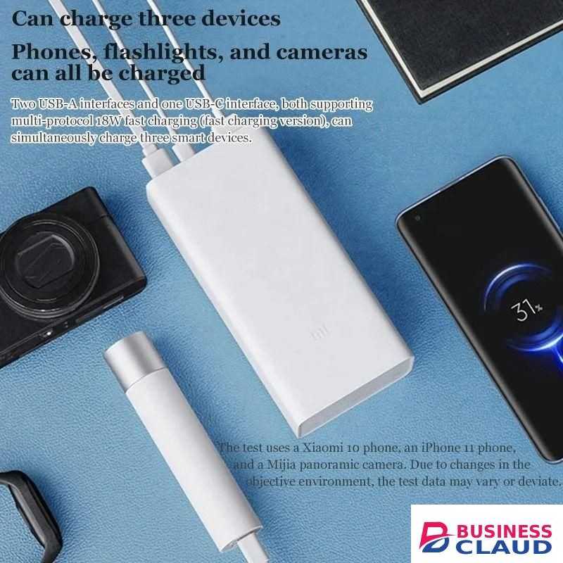 XIAOMI Mi 3 Power Bank 30000mAh Lightweight Travel Charger