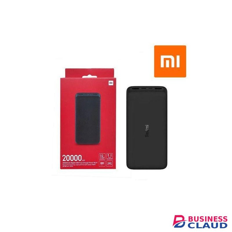 NEW 20,000 mAh Redmi Fast Charge Power Bank - Dual input port Dual output ports 74Wh high capacity Two-way 18W fast charging
