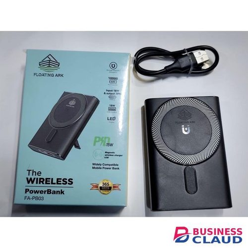 FLOATING ARK *10,000 18W WIRELESS POWER BANK*
