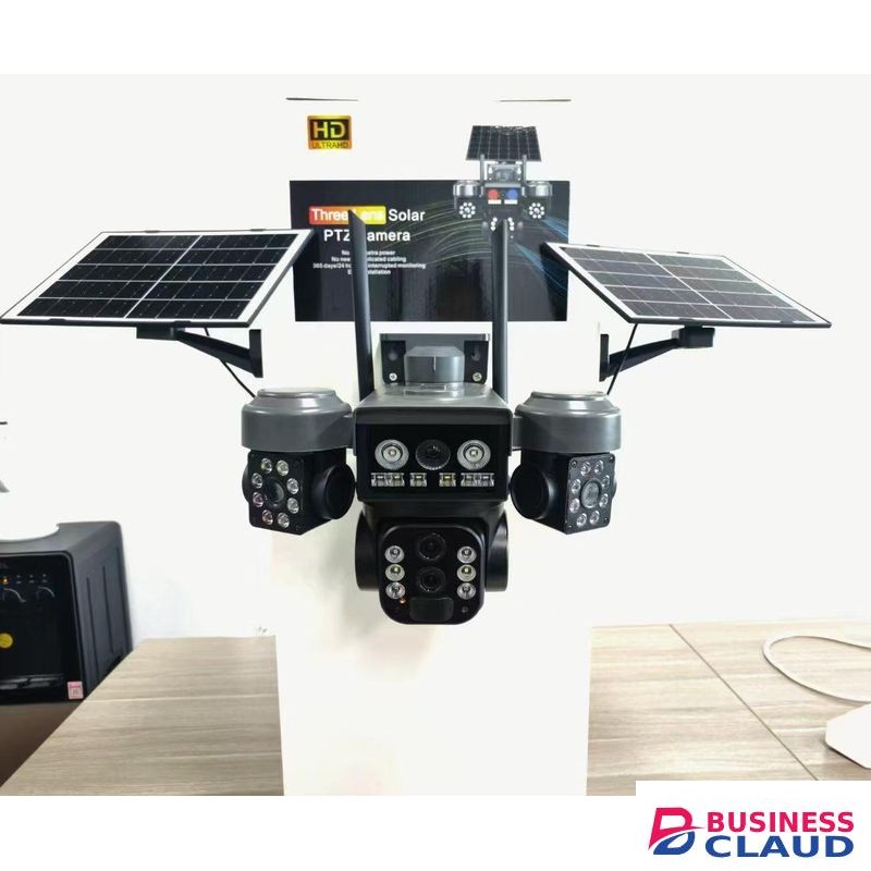 Solar Light 4G Triple Lens Dual lens Solar Camera – Advanced Outdoor Security Solution