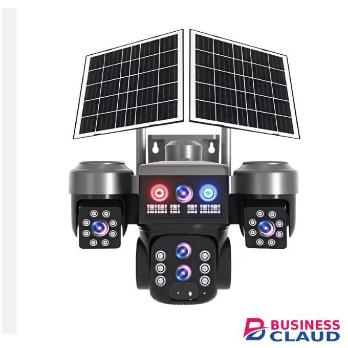 Solar Light Outdoor HD 360 CCTV IP Wifi Wireless PTZ 4G Solar Surveillance Security Cameras