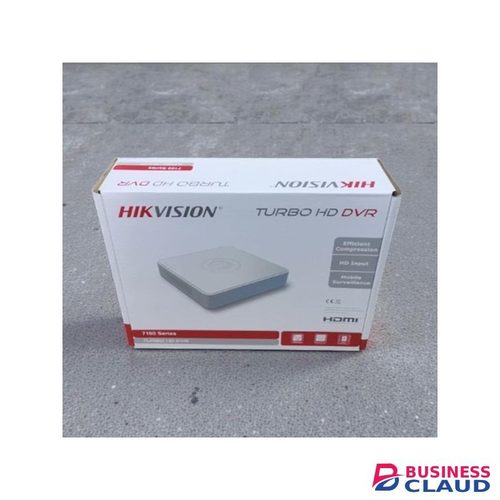 Hikvision HDMI and VGA Output Turbo HD High Quality 4 Channel DVR Machine- White