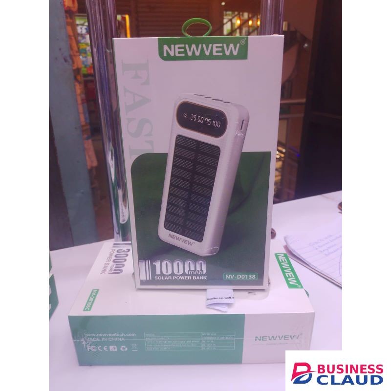 NEWVEW Newview 10,000 Mah high performance solar powered powerbank