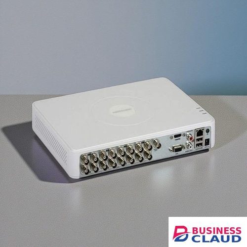 Hikvision 16 Channe H.264 dual stream compression Turbo HD Upto 1080P DVR Machine- White - White