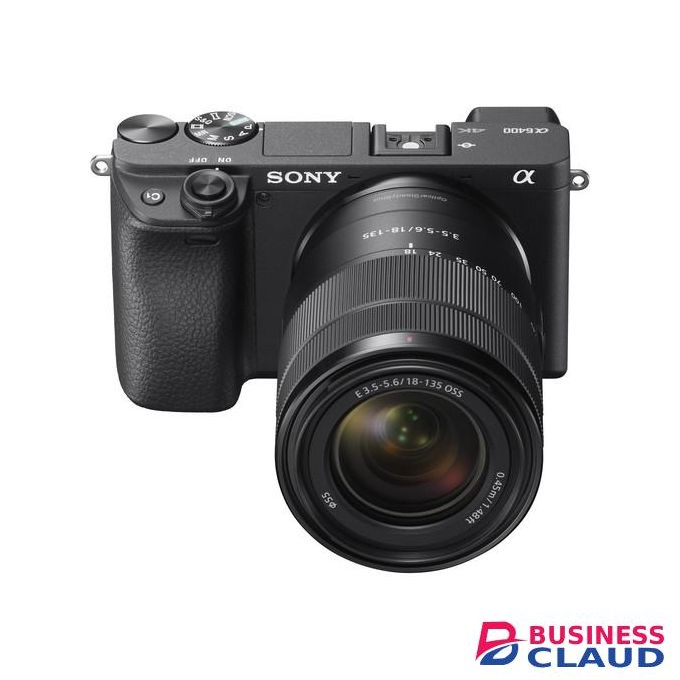 Sony Alpha A6400 mirrorless Digital Camera with 18-135MM