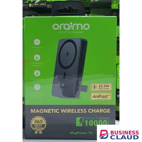 Oraimo Magpower 15 OPB-7102W 10000mah Wireless Magnetic Power Bank