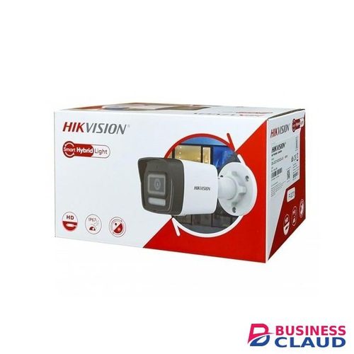 Hikvision Mobile & Remote Viewing 1080P Full HD 2MP Smart Hybrid Colored Night Vision Audio Recording Outdoor CCTV Camera With Built In Mic