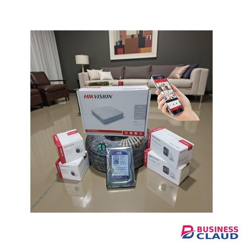 Hikvision 4 Channel 1080P Full HD 2MP Security CCTV Camera System with 1- Year Warranty