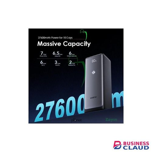 Oraimo PowerJet 130 27600mAh 130W Fast Charging Power Bank