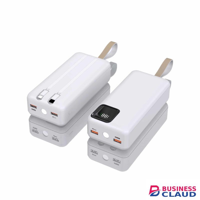 Remax RPP-550 30000mAh Cabled PowerBank (White)