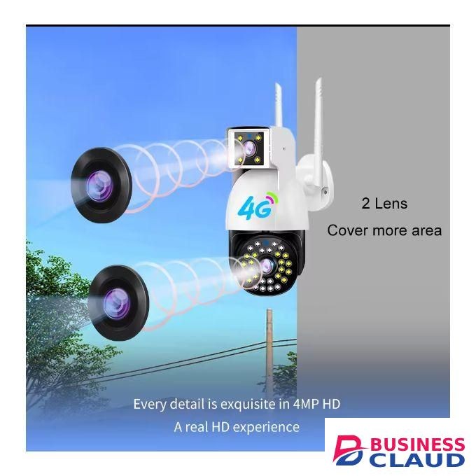 4G V380 Pro New Dual Lens 4MP Camera Wireless Phone Remote Outdoor Night Vision 4G Security Ptz Camera LAN WIFI