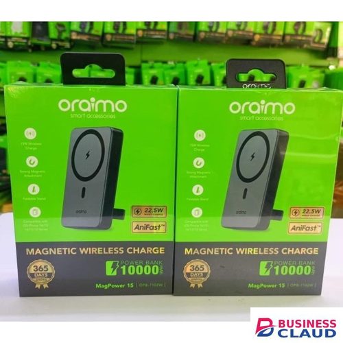 Oraimo Original 10000mAh magnetic wireless/ wired fast charge portable power bank