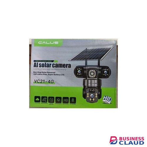 CALUS solar-powered security Solar Camera. AI Solar Camera VC21-4G