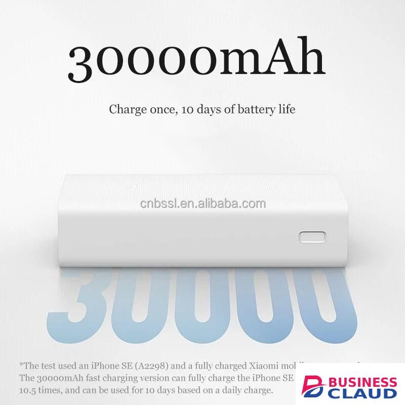 XIAOMI Original Mi Power Bank 3 30000mAh 18W Fast Charging Version