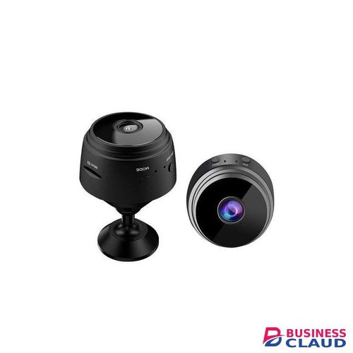 Mini Camera, 1080P HD Cameras with Magnetic Back Cover, Baby Nanny Cam with Phone App,Tiny Smart Camera for Indoor Outdoor (Black)