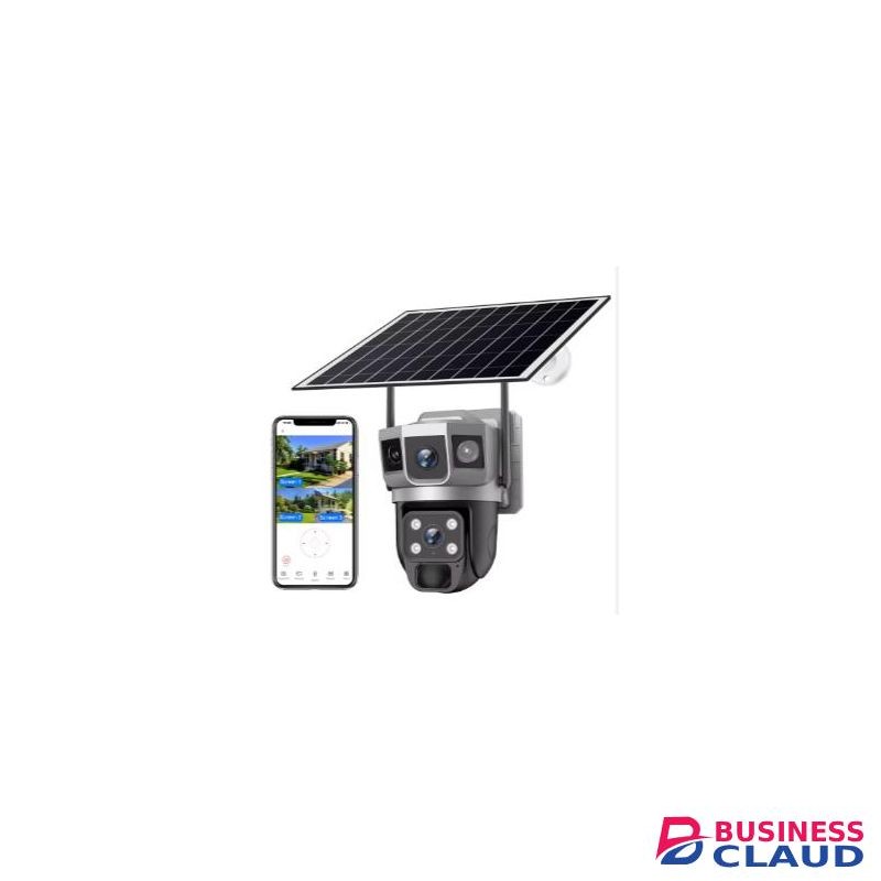 Solar Light V380 Pro Smart Net Solar Wifi PTZ Dual Lens Camera