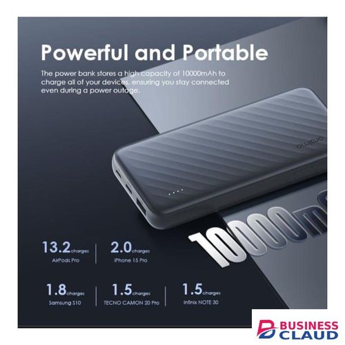Oraimo Slice Link Pro 10000mAh 22.5W FastCharge Powerbank Power Bank
