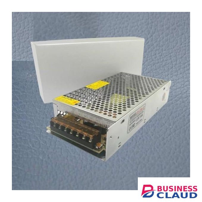 Top Quality Short Circuit Protection 12V 10Amps CCTV Camera Power Supply Unit- Open