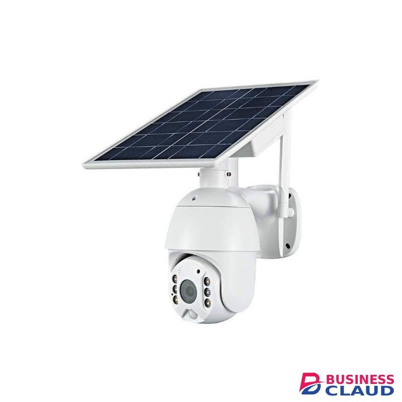 Solar Light 4MP 4G Smart PTZ UBOX Outdoor Wireless Camera -( Security CCTV Solar Camera with SIM Card Slot