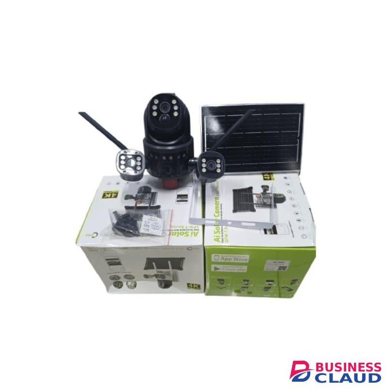 Solar Light Ai Solar 2-in-1 3 Lens Security Camera – Triple Vision, Zero Blind Spots