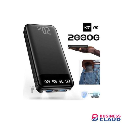 20000mAh Power Banks 74Wh Portable Charger Ultra Slim Battery Pack