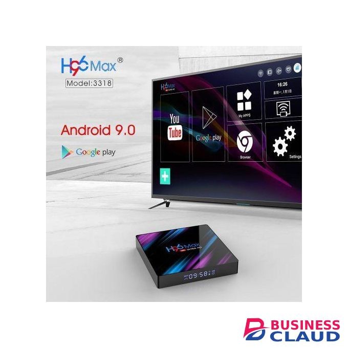 H96 Max 4K 64-bit Android TV Box 4GB+32GB