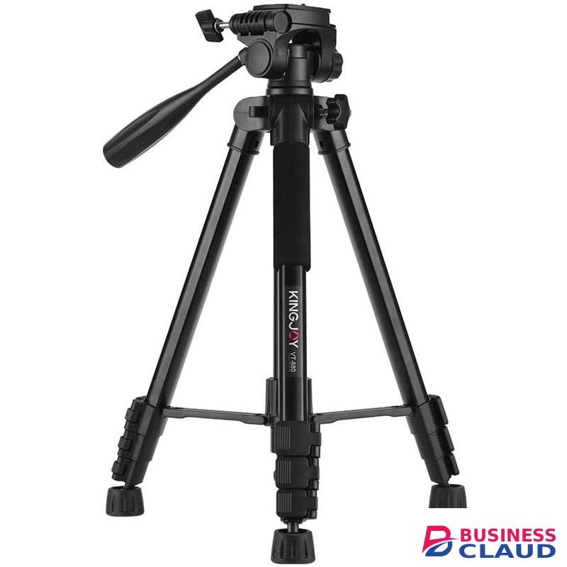 Kingjoy VT-880 portable adjustable camera tripod stand