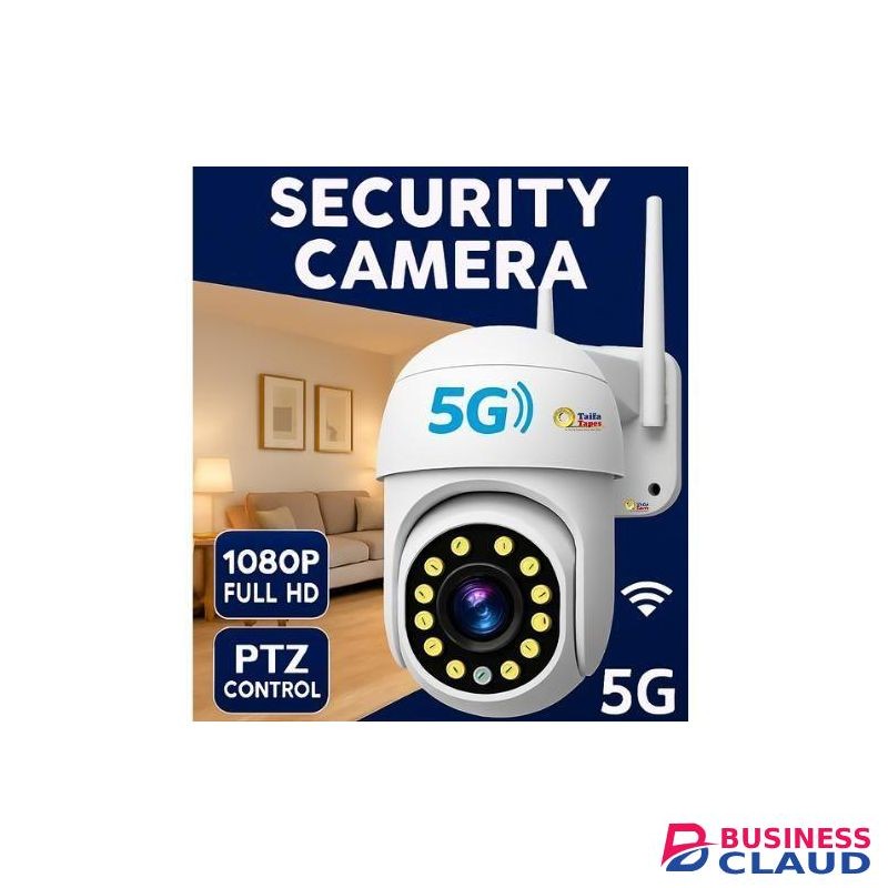 360° SMART CCTV Security Camera – WiFi 1080P HD, 360 PTZ Rotation, AI Motion Detection, Night Vision, 2-Way Audio