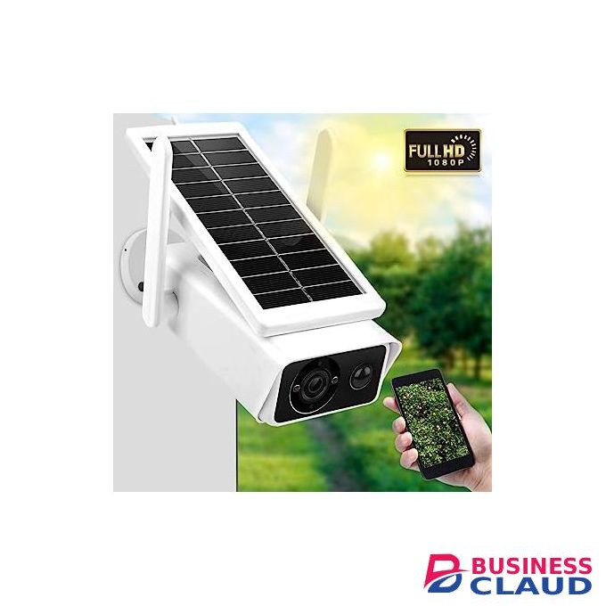 WATERPROOF OUTDOOR WiFi SOLAR CCTV CAMERA 5MP