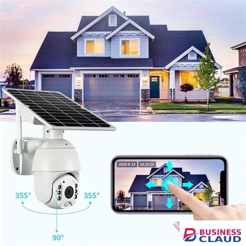 Solar Light wireless Wi-Fi solar CTV camera outdoor wireless camera PIR security human body detection security CCTV solar camera