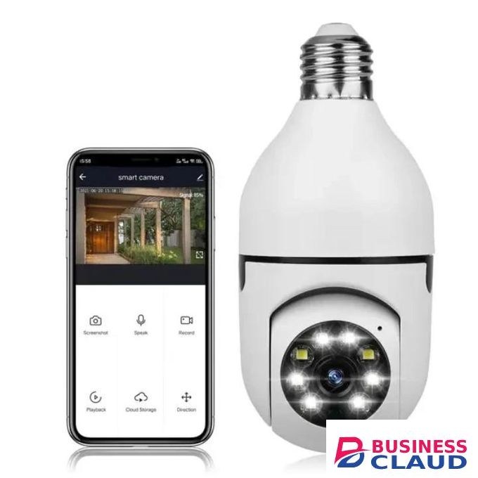 CCTV wireless 1080P surveillance smart WiFi bulb camera