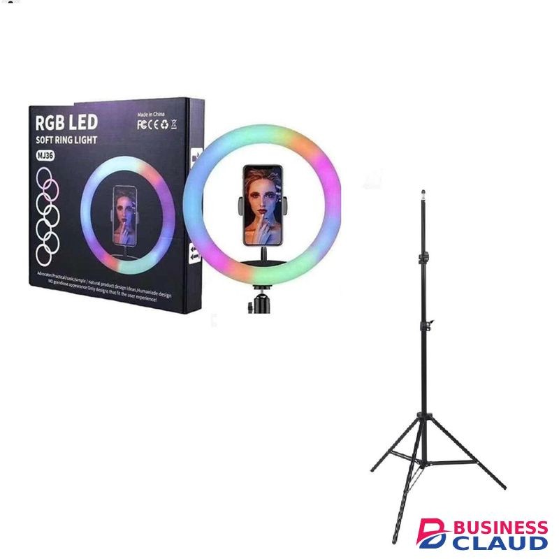 14 Inch RGB LED Ring Light With 2 Meter Tripod