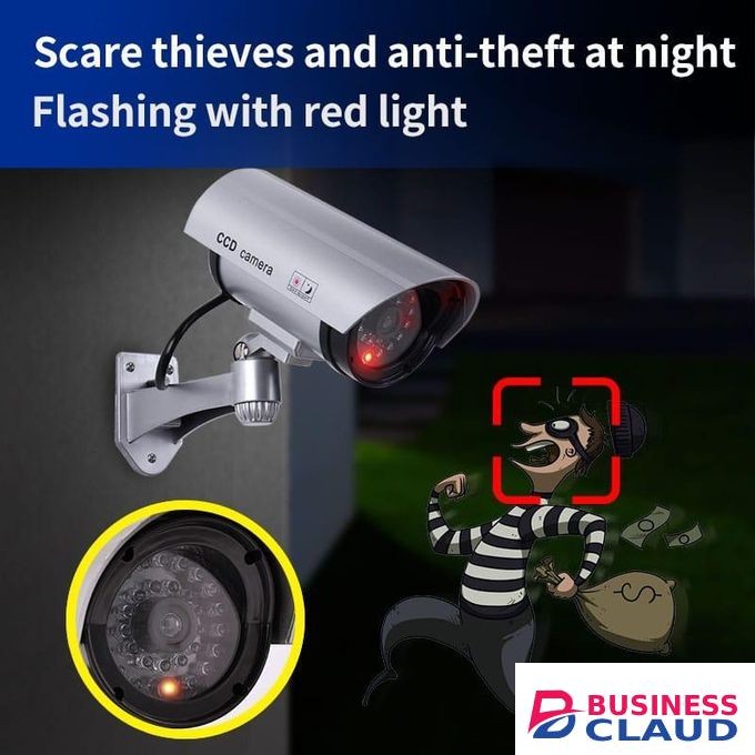 Dummy Wireless Camera Plastic Fake CCTV Camera