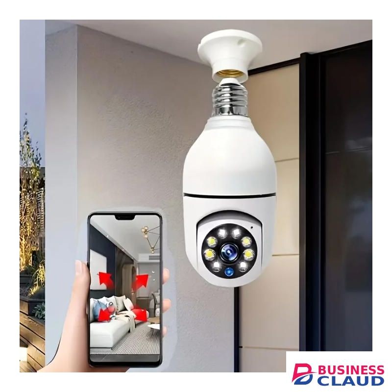 Wireless CCTV camera smart wifi bulb camera surveillance CCTV bulb camera