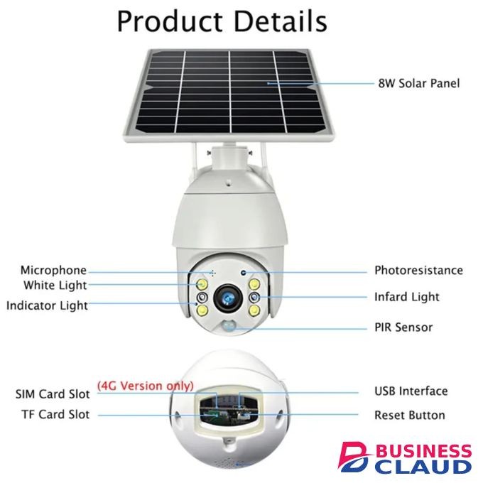 Solar Light Wi-Fi wireless solar power CCTV security IP camera for outdoors solar camera with mobile app, 2-way audio communication ip66 waterproof and dust prof resistance